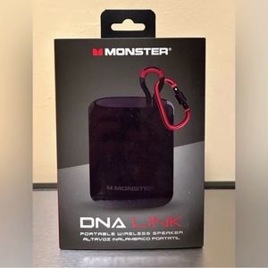 Monster DNA Link Portable Wireless  Bluetooth Speaker. NEW